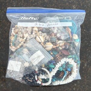 Colorful Bead and Shell Jewelry Set